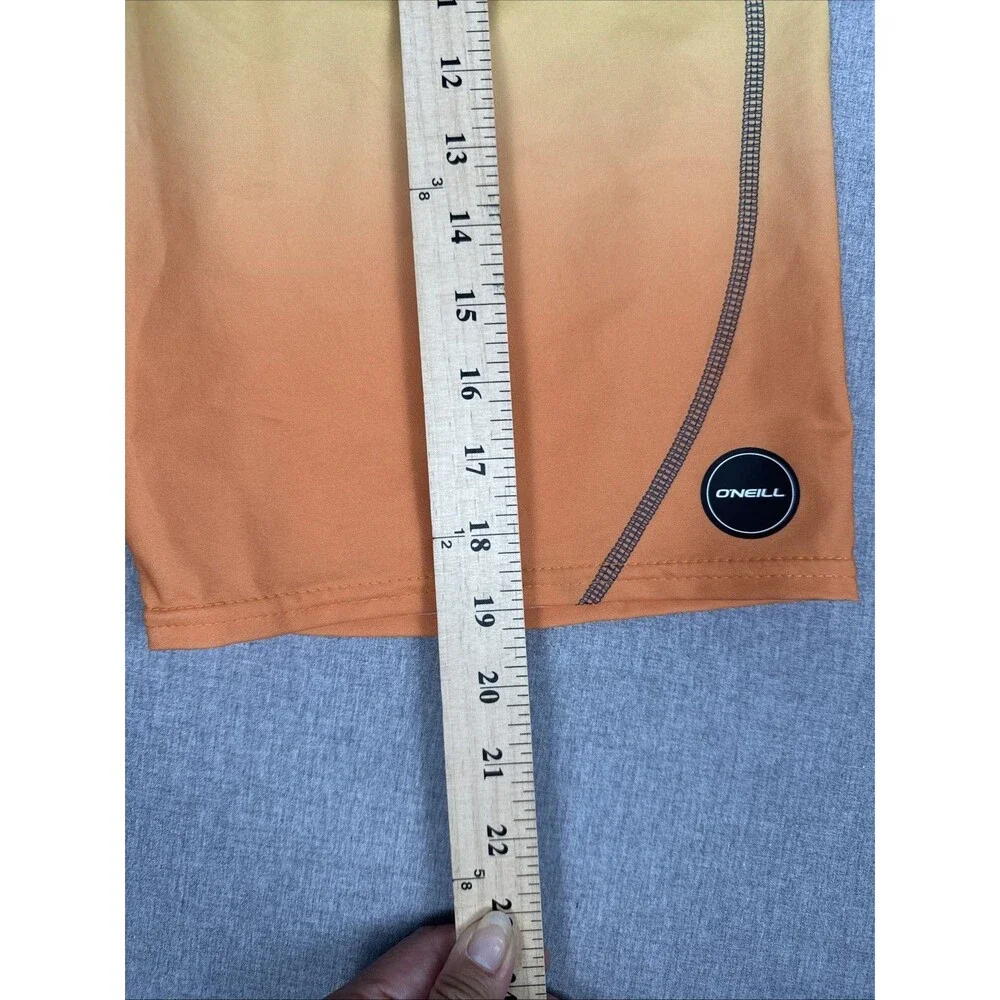 O'Neill Hyperfreak Multi Color Ombré Board Shorts‎ Surfing Beach Size Men's 29